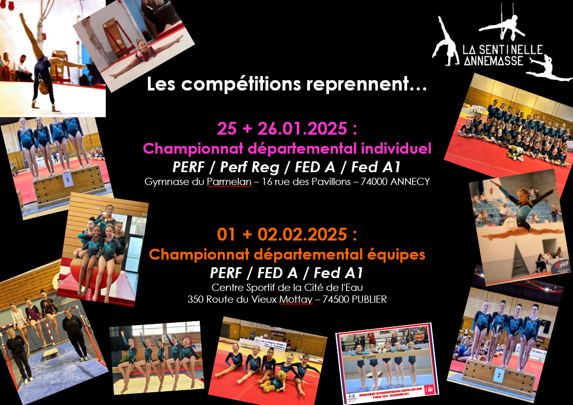 LES COMPETITIONS REPRENNENT.....